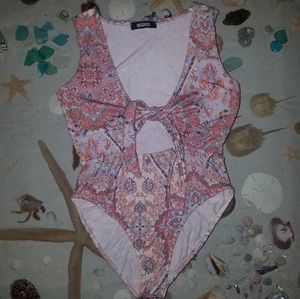 Missguided printed bodysuit